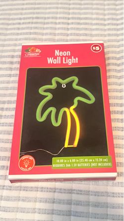 Neón wall light
