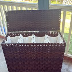 New!laundry hamper 4/1  （H 26* L32*W 13）