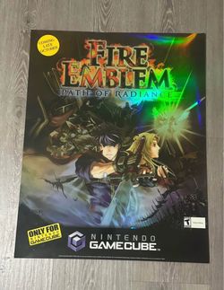 Fire Emblem Path of Radiance Nintendo GameCube Promo Poster
