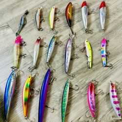 Fishing Lures $100