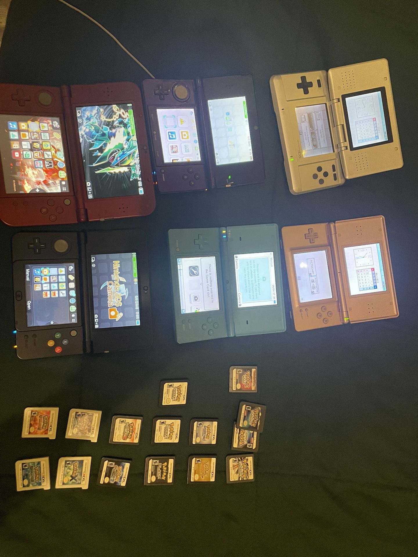 POKÉMON AND NINTENDO DS LOT