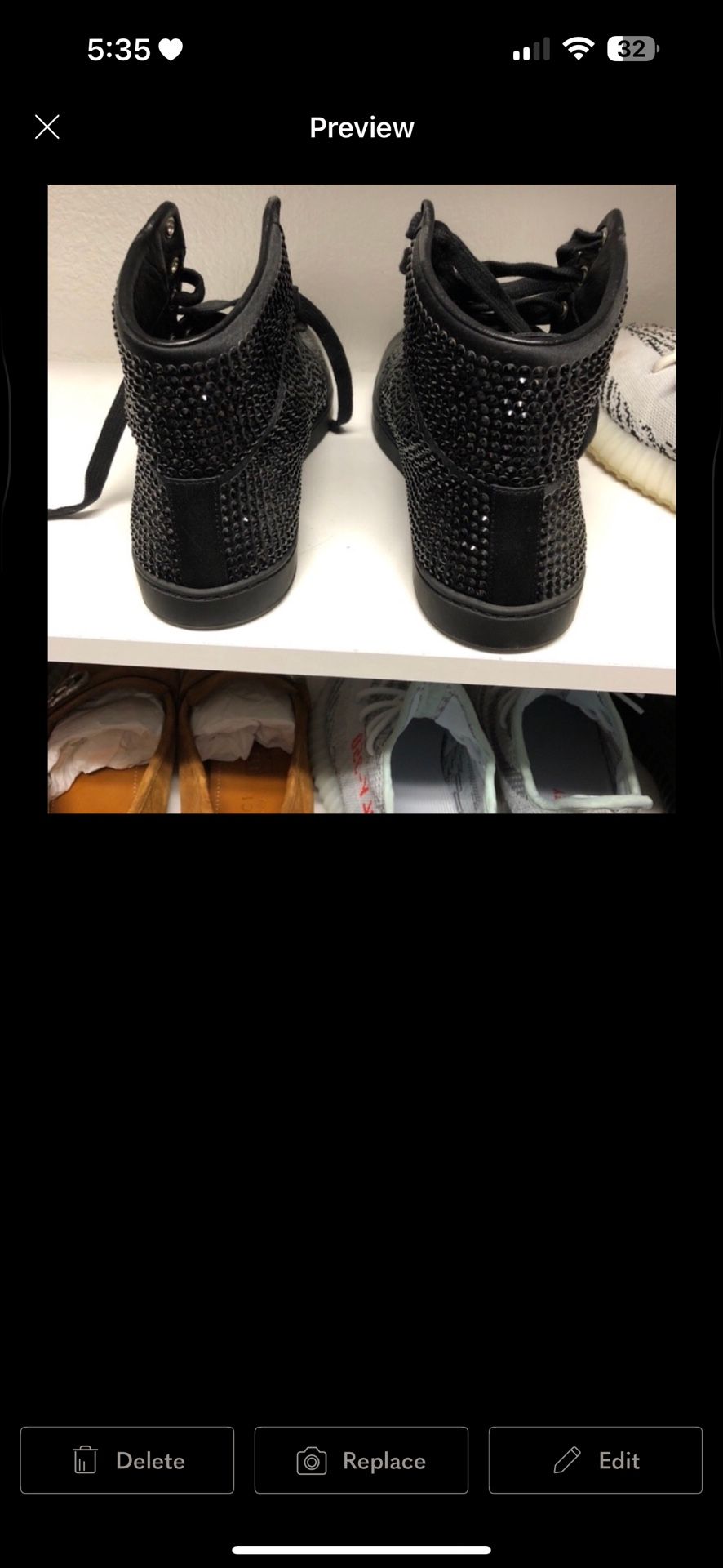 Gucci High Top Sneakers