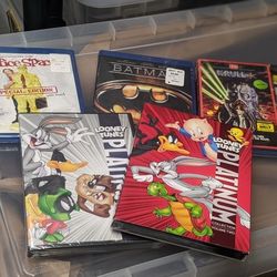 Dvd Blu-ray Movies Batman Looney Tunes New