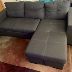 Dark Grey  Couch 