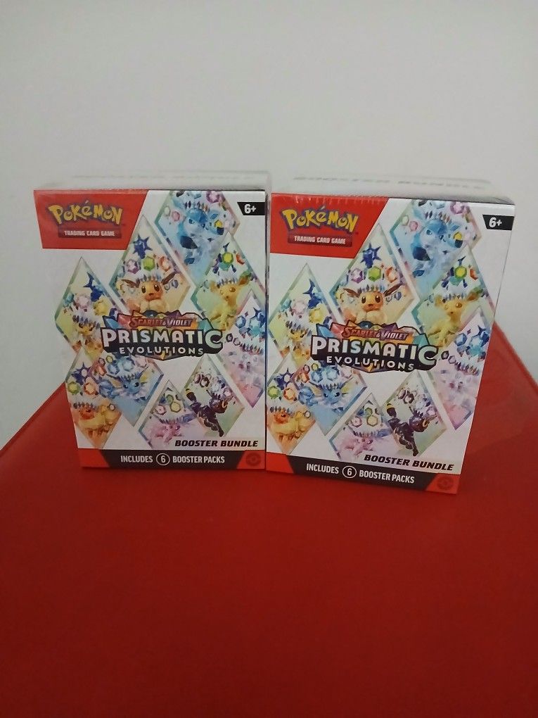 Prismatic Evolutions Booster Bundle Boxes (Read Description)