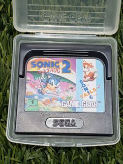 Gamegear Sonic 2 Tails Game Sega Nuby Battery Pack Se-9