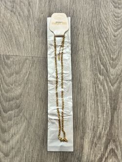 Stainless Steel Gold Plated Chain Neckace