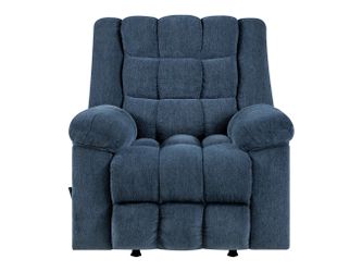 Baldwin Blue Rocker Reclining Chair