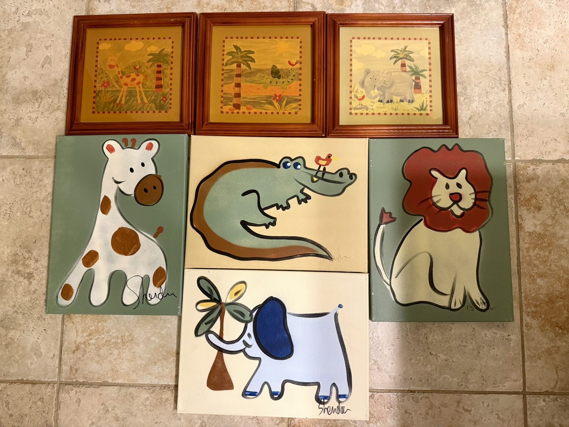 Animal Paintings & Frames