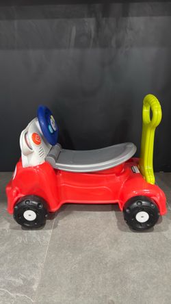 Fisher price car and walking for toddler