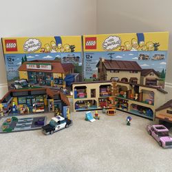 LEGO Simpsons Kwik-E-Mart & LEGO Simpsons house. Check my other listings for more great items.