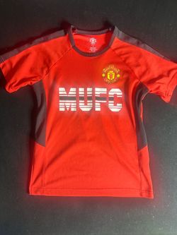 Kids' Red MUFC Short Sleeve Tee