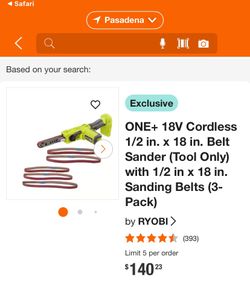 Ryobi Portable Sander