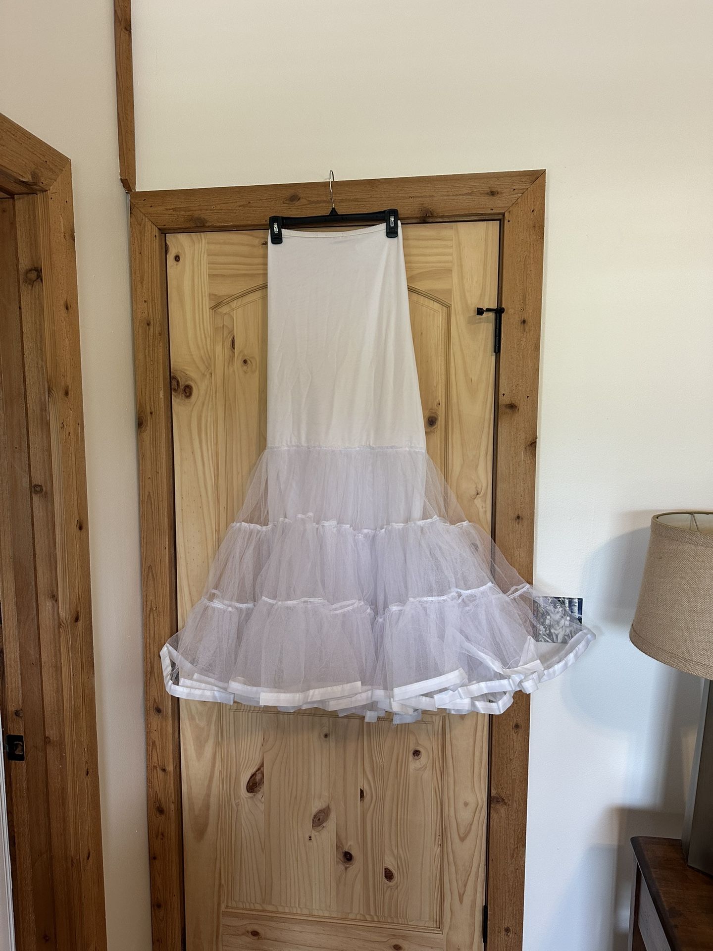 White Tiered Maxi Bubble Skirt