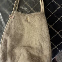 Christmas present-Victorias Secret Large Fur Purse