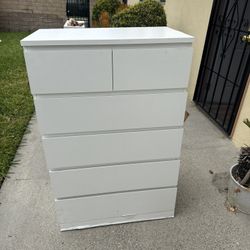 6 Drawer Tall IKEA Dresser 
