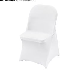 Stretch Spandex Folding Chair Covers, Universal Fitted Chair Cover, Removable Washable Protective Slipcovers, for Wedding, Holiday, Banquet, Party, Ce