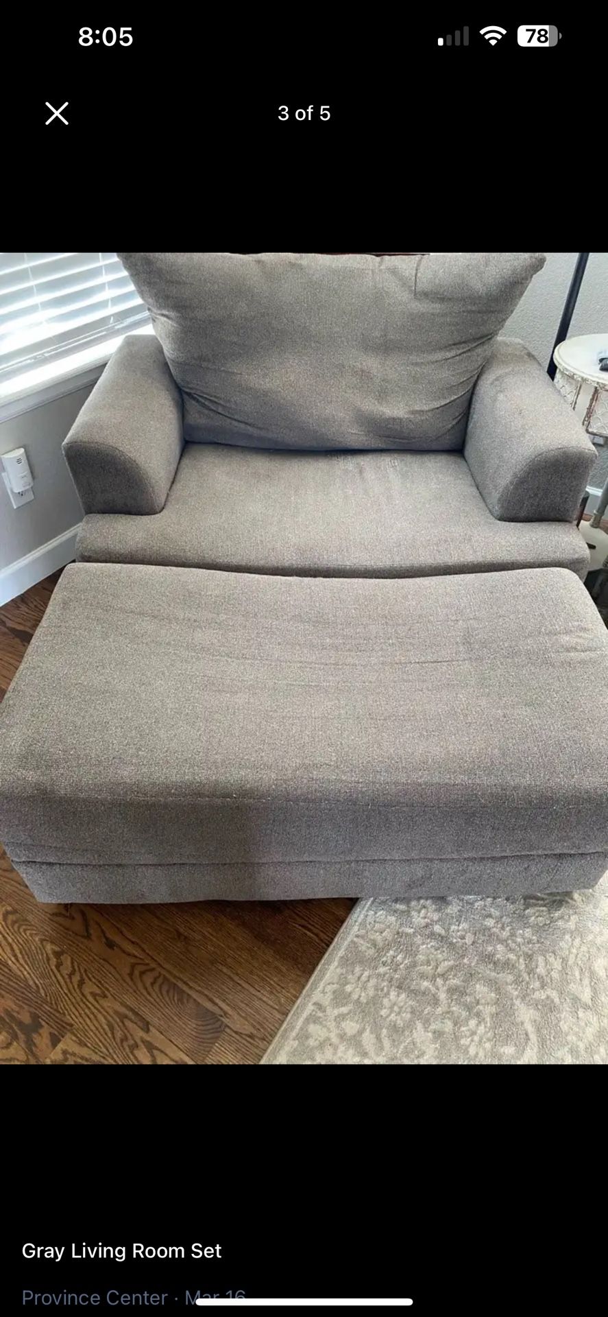 Couch/sofa/loveseat