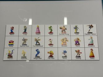 Mario Kart 8 Deluxe Complete Amiibo Set 