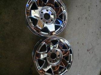 (2) Cadillac Escalade wheels