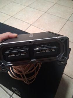 Subwoofer set up