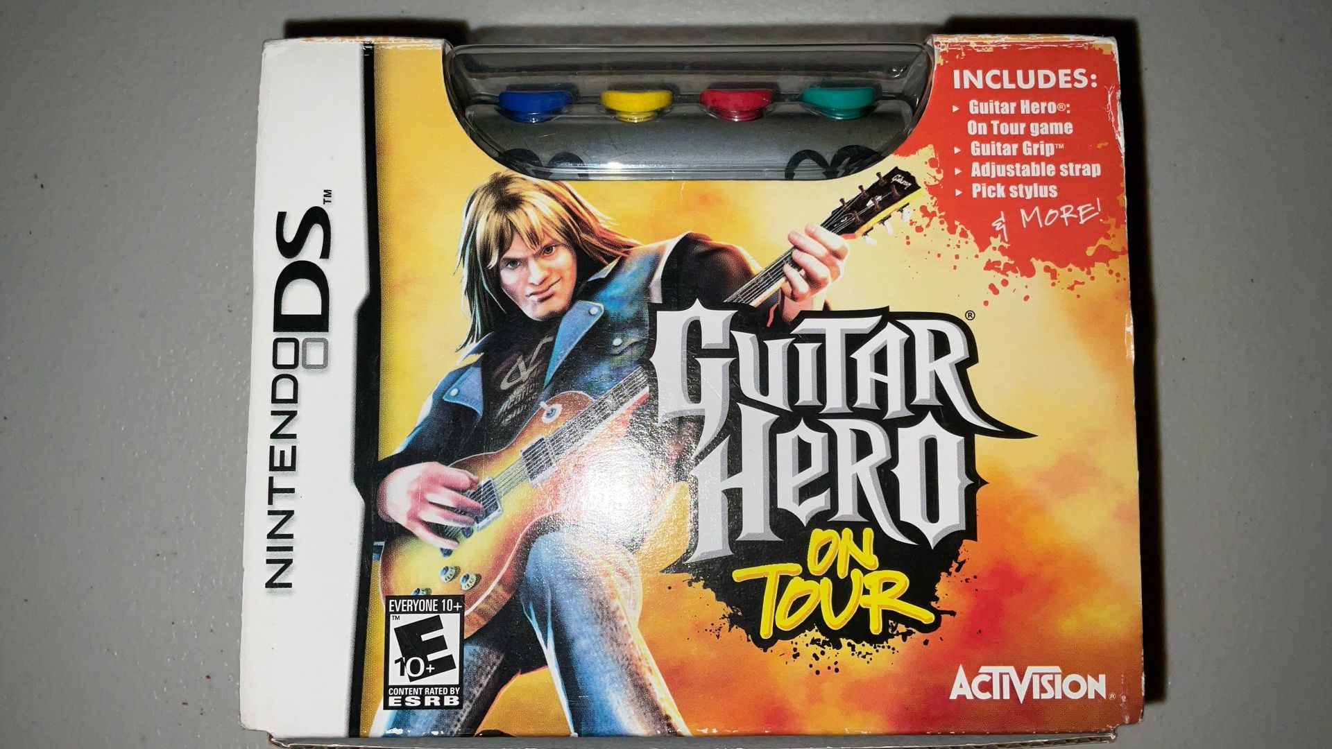 Guitar Hero On Tour CIB For Nintendo DS Verified Controller And Game Work