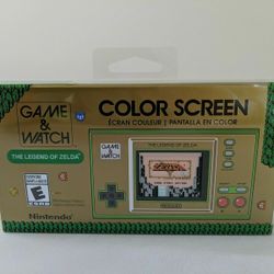 Brand New Nintendo Zelda Game And Watch 
