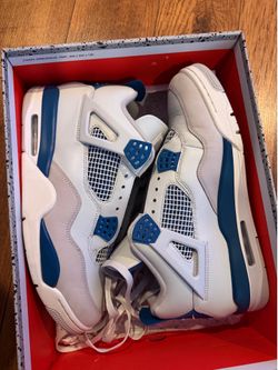 Jordan 4 military blue -size 12