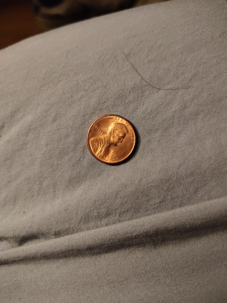 1989 D Penny