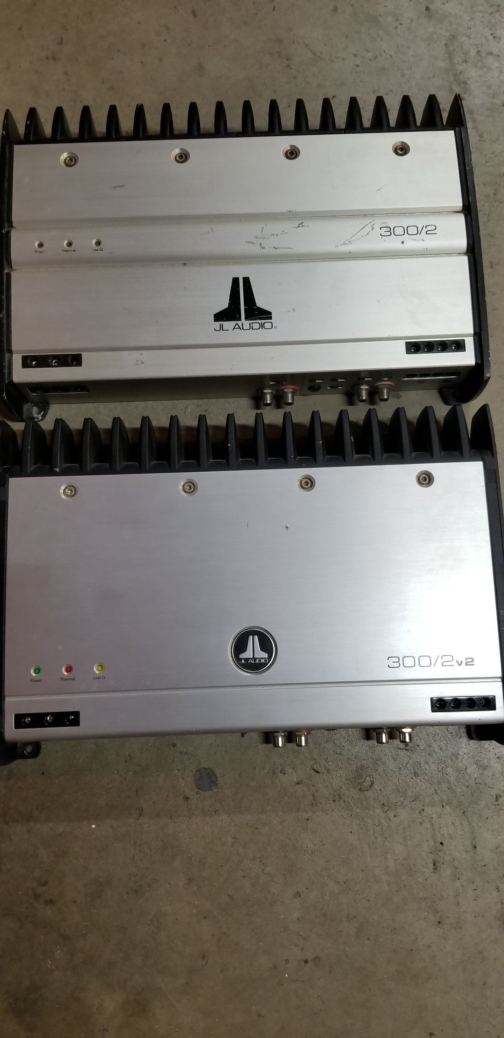 2 JL Audio amplifiers 300x2