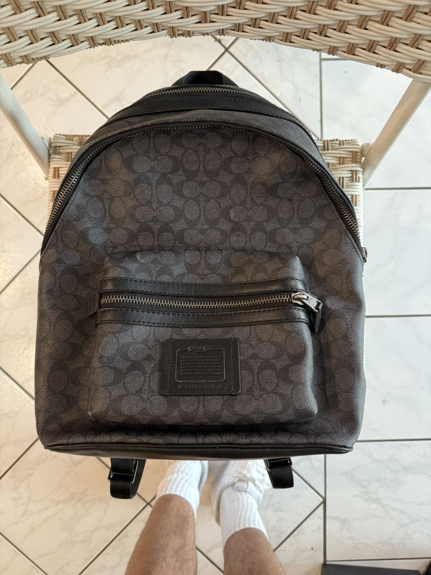 Coach Canvas Unisex Backpack