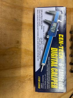 Cen-Tech 6" Large LCD Digital Caliper