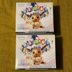 Pokemon Prismatic Evolution Sealed Elite Trainer Box