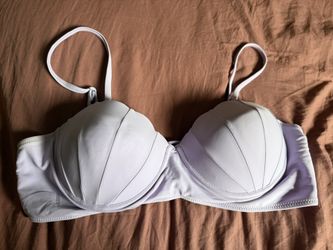 Purple Mermaid Shell Bikini Top
