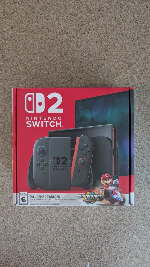 nintendo Switch 2 Mario Kart World Bundle