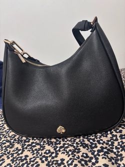 Kate Spade Black Leather Shoulder Bag
