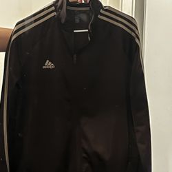 Adidas Brown Tracksuit Zip Up 