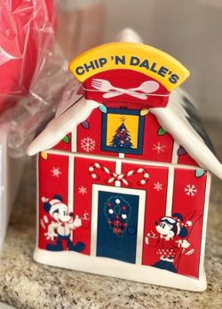 Disney cookie jar Christmas