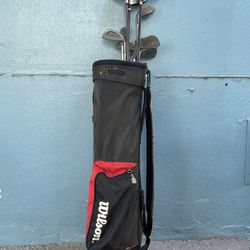 Complete Golf Club Set + Bag + 70 Balls & Accessories
