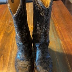 Cowboy Boots, Women Size 8 And 7.5