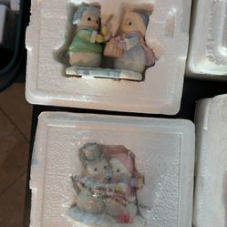 Precious Moments Snowman Figures 