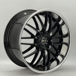4 NEW Wheels   MSR  Wheels style 932  20X8.5 AND 20X10 ET40 5X114.3 GLOSS BLACK #206
