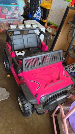 Kids Pink Electric Jeep - Ligiant Brand