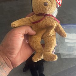 Best Offer Curly The Bear The End Bear Ty Beanie Baby Original 