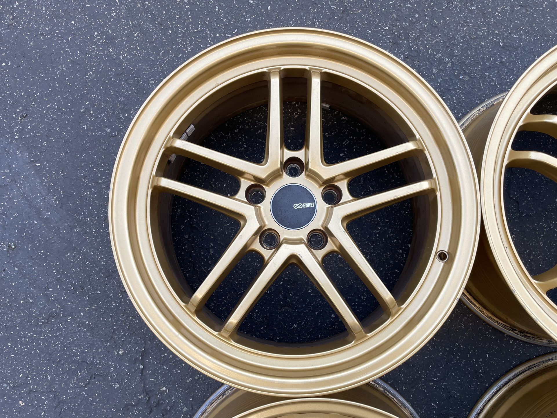 18 Inch Enkei TSP-5 Rims Wheels Rines 5x114.3 