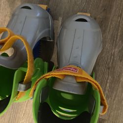 Kids Learning Adjustable Skates