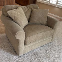 Beautiful Down Chair And A Half