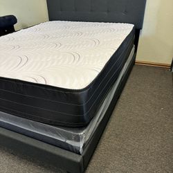 NEW TWIN FULL QUEEN KING SIZE BED WITH MATTRESS AND BOXSPRING INCLUDING FREE DELIVERY - BEDROOM FURNITURE SECTIONAL SOFA AND MORE 