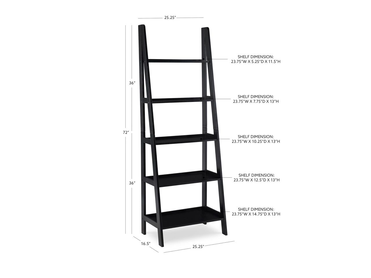 Ladder Shelf