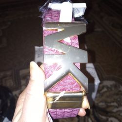  Michael Kors Ladies Purple Reversible Belt  Medium, Large Available 